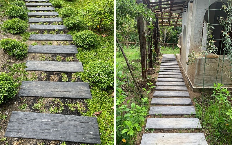 Những hạn chế của bê tông giả gỗ khi thi công