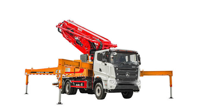 Phân loại các loại xe bơm bê tông cần